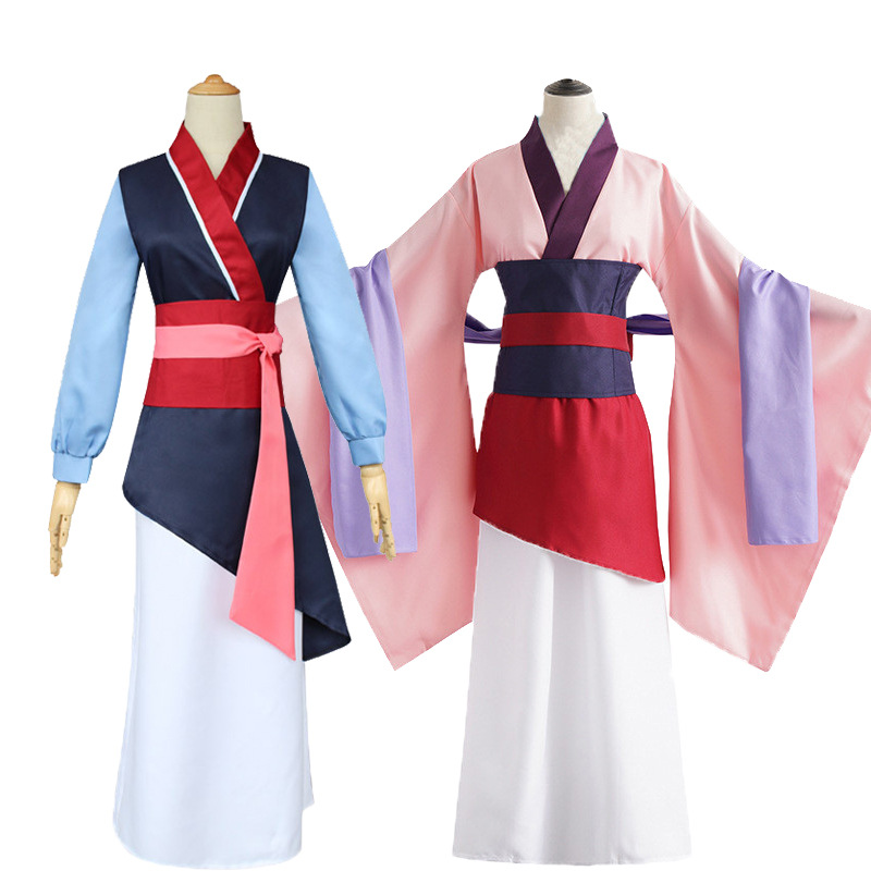 Bathrobe - アニメ「華子（ホア・ムーラン）」コスプレ衣装 スーパーウーマンCOS衣装 中国漢服 プリンセス赤衣 子供・大人用 クリスマスステージパフォーマンス