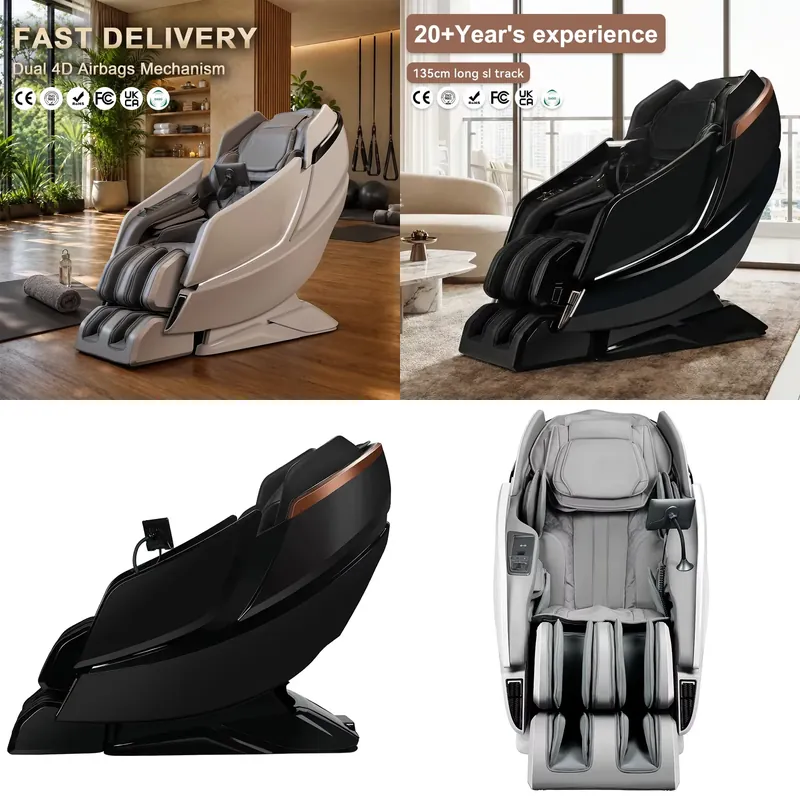 Spa Wellness Gym - 中国製ダブルモーターレッグフットケアエアポンプジムウェルネススパセンターフルボディマッサージチェア販売