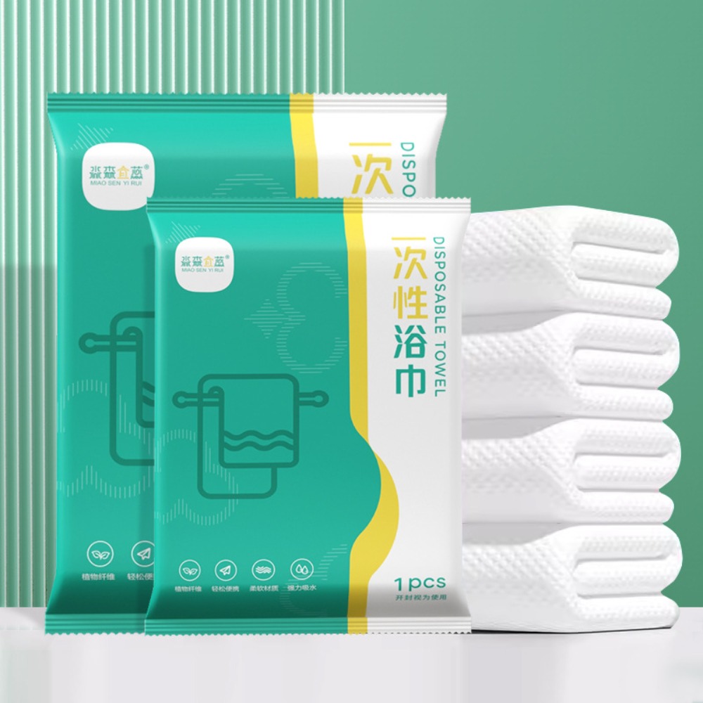 Spa Towel - 使い捨てバスタオル 厚手圧縮タオル ポータブルトラベルタオル 美容ホテル用使い捨てバスタオル