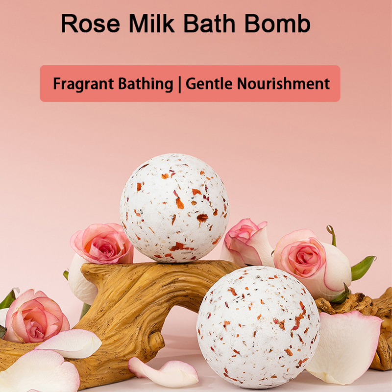 Bath Salts - 天然ローズミルクバブルバスソルト ディープクレンジング 保湿 角質除去 心地よいアロマセラピーバスソルト（女性用）