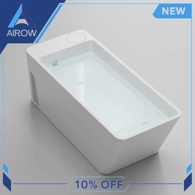 Spa Wellness Gym - 冷水浴槽WiFiアクリル製アイスバス1HPチラーオゾンスキマーオールインワンホットタブウェルネスリカバリーホームジムスパ
