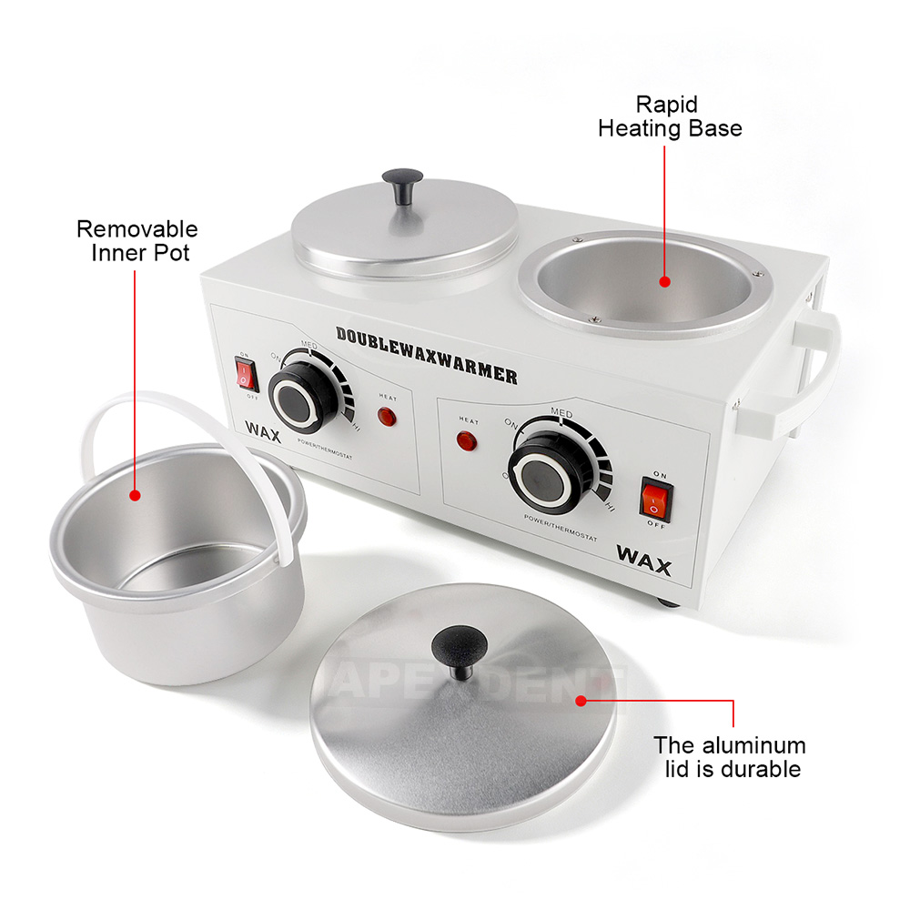 500CCダブルポットワックス溶解機 多機能温度調整 ワック - Wax Warmer のレビューと価格