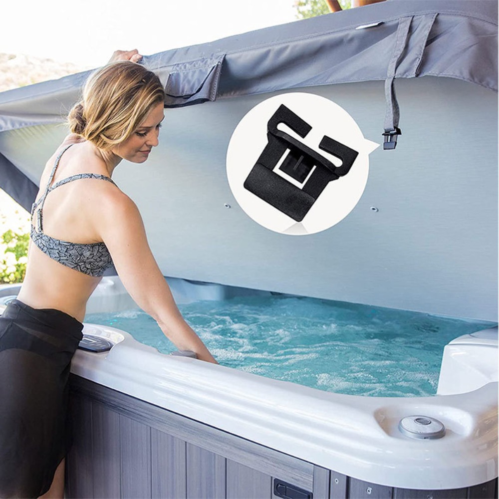 4 ピース/セット ABS ホットタブカバークリップ強化され - Hot Tub のレビューと価格