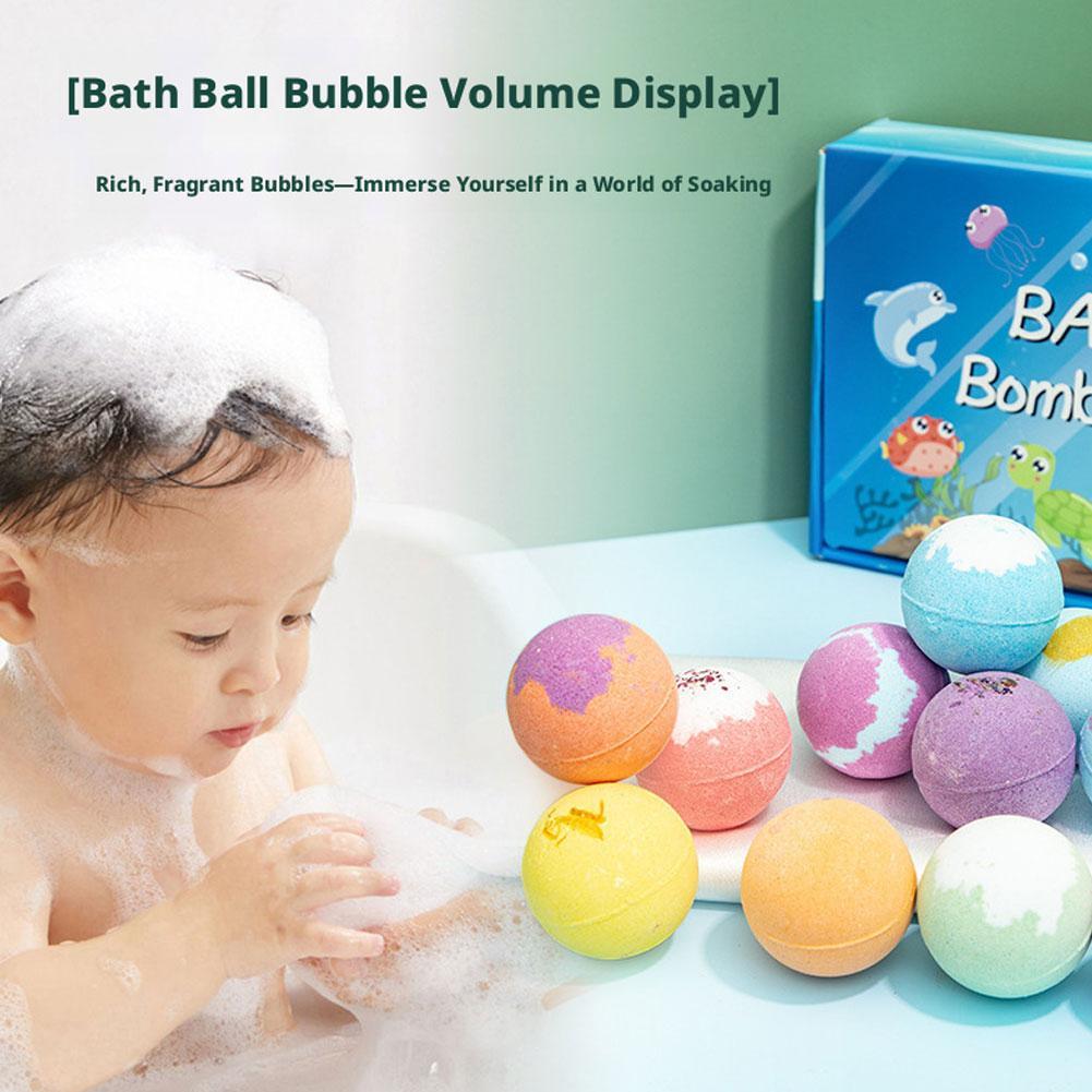 おもちゃのバスソルトボール 1/6/12 個 バスバブルバス - Bath Salts のレビューと価格
