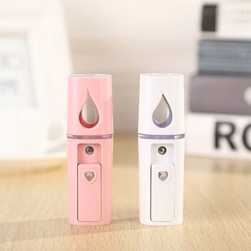 ポータブルミニフェイシャル加湿器,ナノスプレー,USB,充電 - Face Steamer のレビューと価格