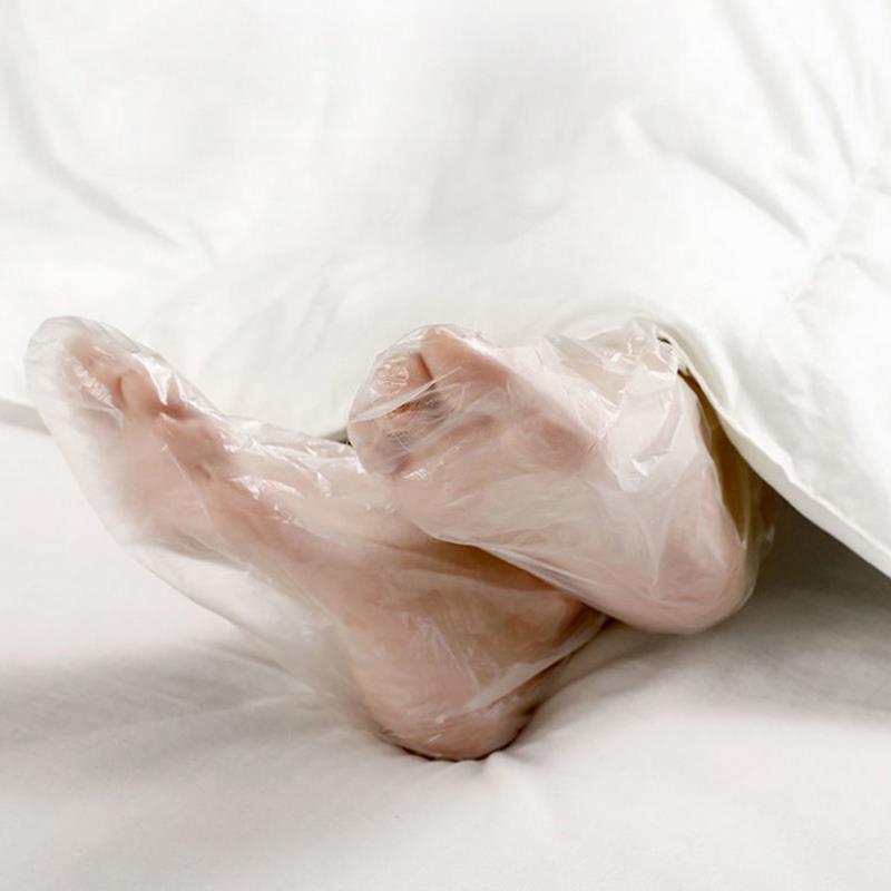 100-500 個使い捨て足保湿ソックス透明フットバッグ P - Foot Spa のレビューと価格