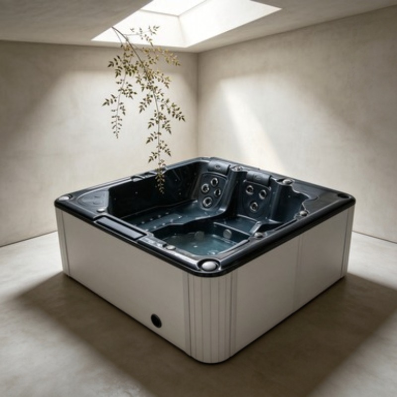 マッサージ浴槽 アクリル製 ジャグジー スパ ホットタブ 屋 - Hot Tub のレビューと価格