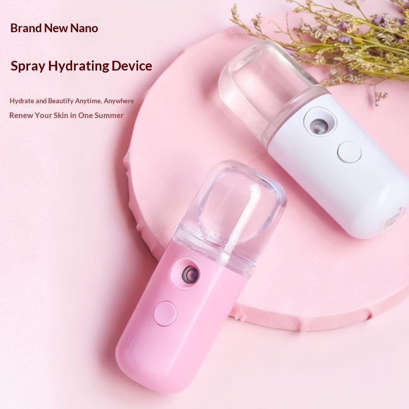USB充電式ナノミストフェイシャルスプレーヤー加湿器フェイス - Face Steamer のレビューと価格