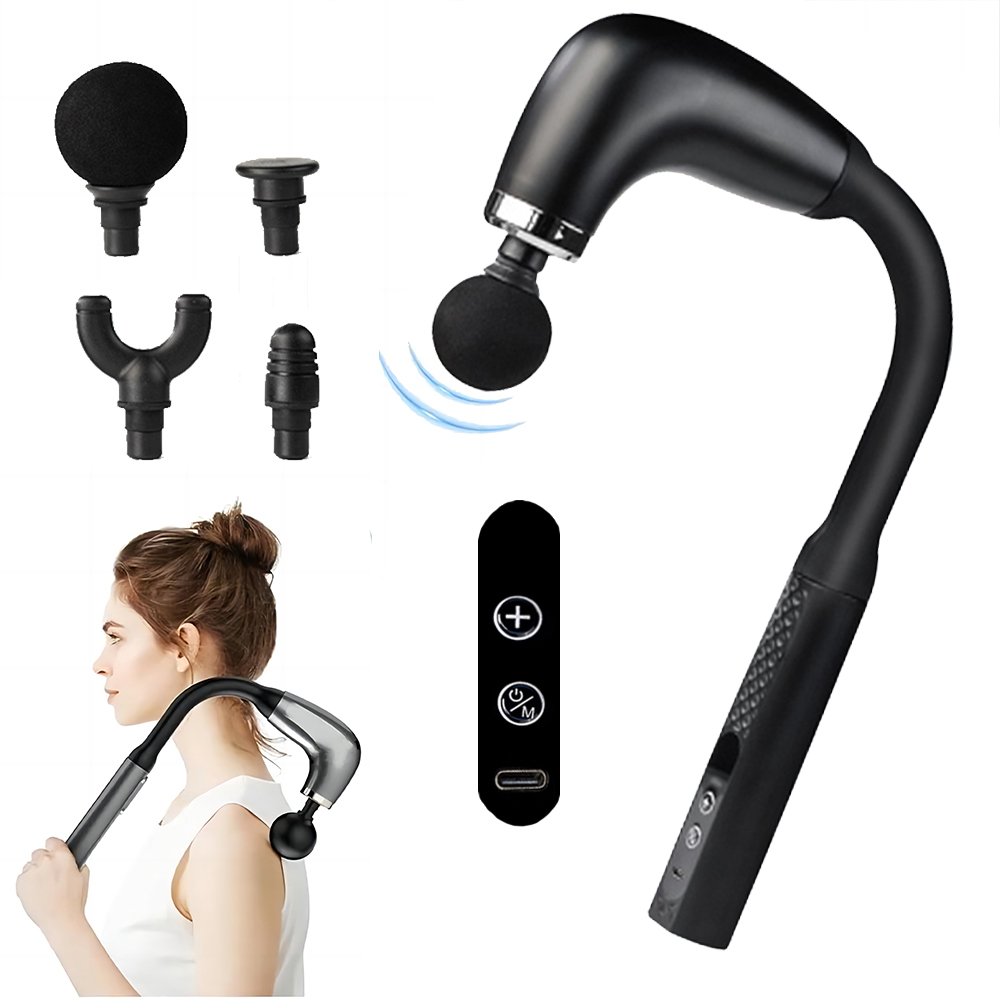 ポータブル筋膜マッサージガン電気パーカッションピストルマッサ - Massage Gun のレビューと価格