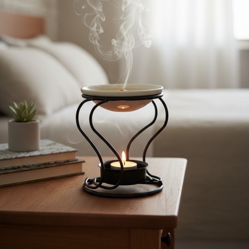メタルティーライト、セラミックティーライト、キャンドルオイル - Wax Warmer のレビューと価格