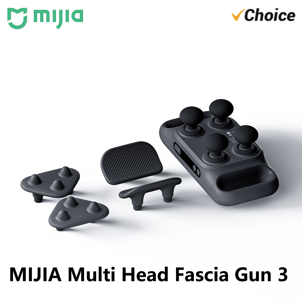 2026年 新型 MIJIA マルチヘッド式 ファシアガン  - Massage Gun のレビューと価格
